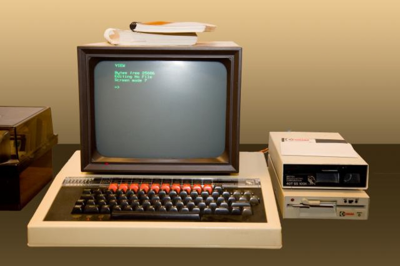 My first encounter with computers